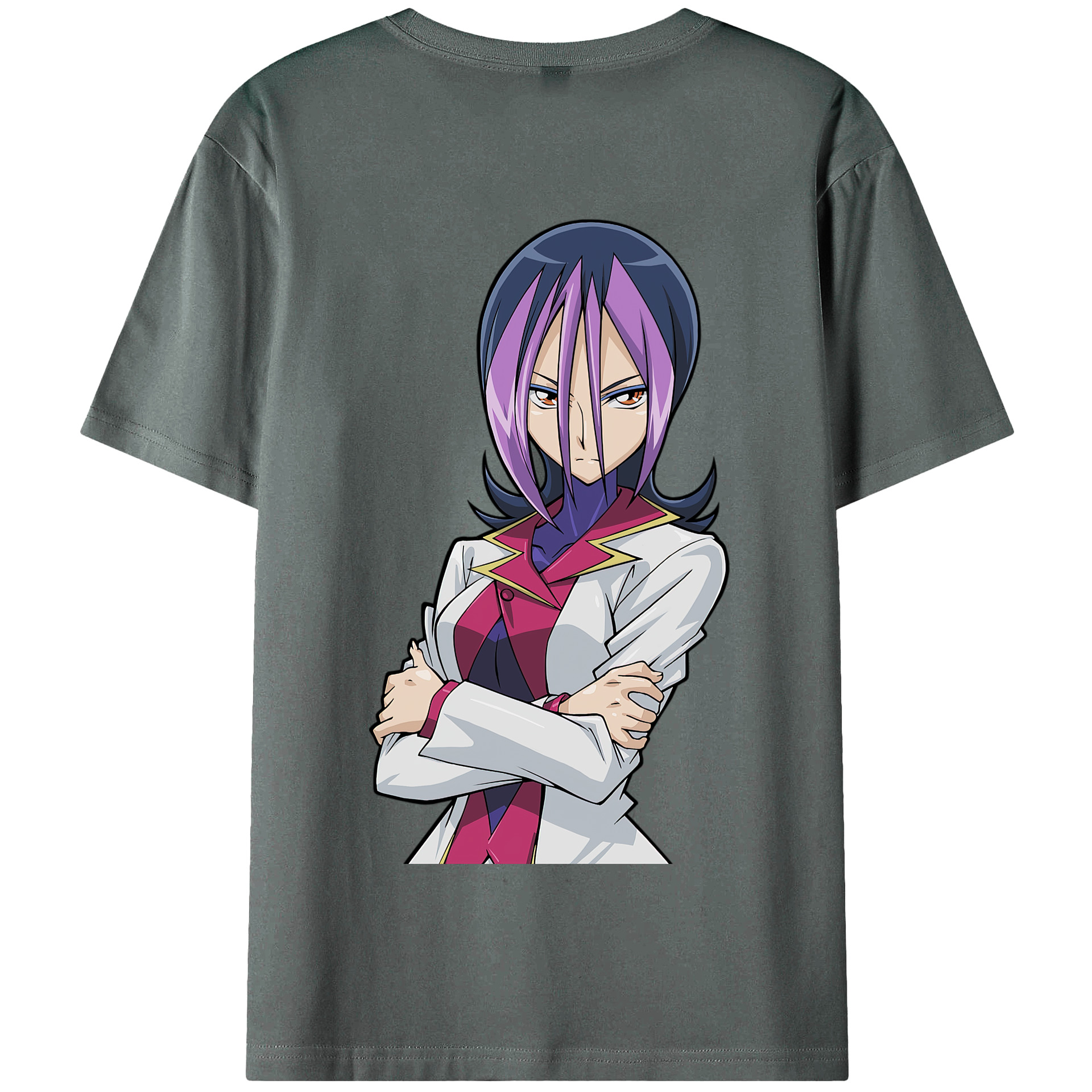 （画像用） 遊☆戯☆王 Yu-Gi-Oh! 綿100％半袖Tシャツ（背面プリント）